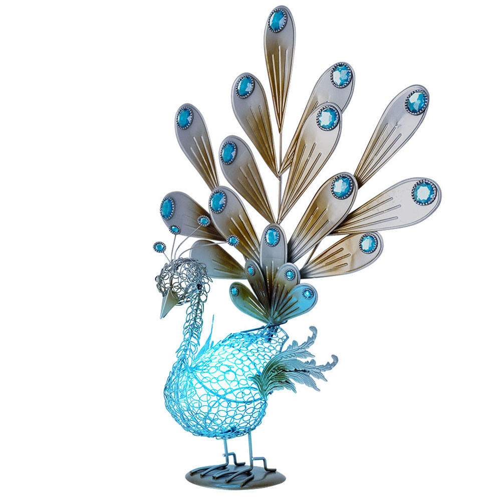 LED AUSSENLEUCHTE Solar Silber - Silberfarben, Metall (38/21.3/56.8cm) - Globo Lighting