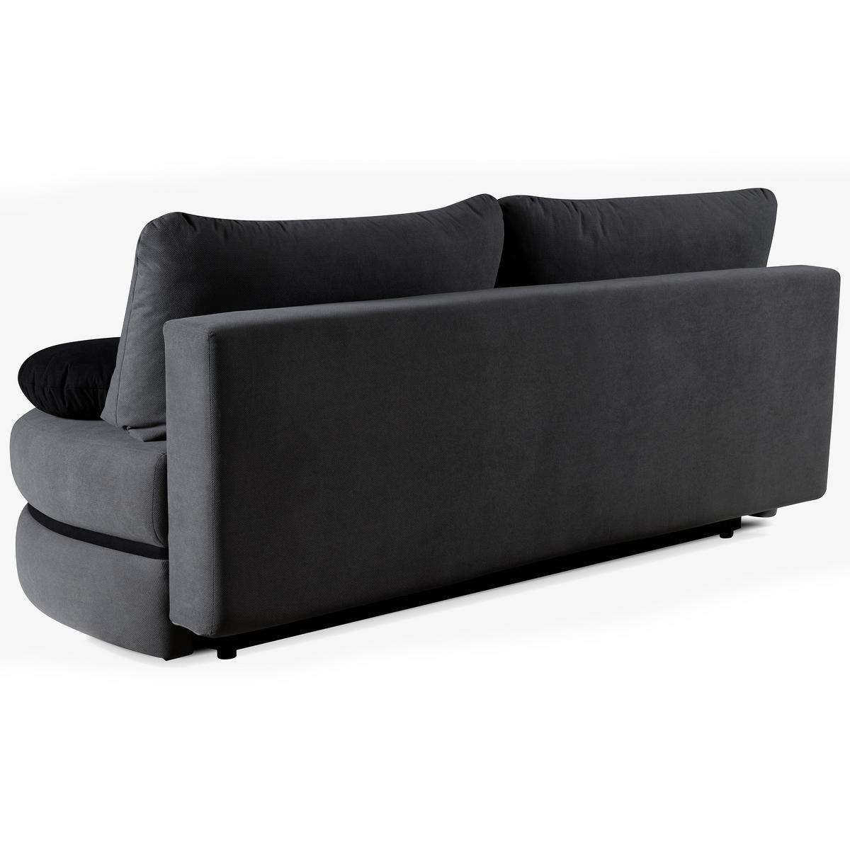 SCHLAFSOFA Valio 3-Sitzer mit Schlaffunktion, Grau - Grau, Textil (211/93/103cm) - Beautysofa