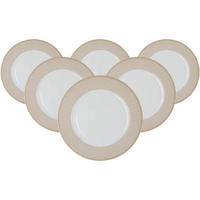 SPEISETELLER Geo beige ø 27 cm 6er Set - Beige, Keramik (27cm) - Ritzenhoff Breker