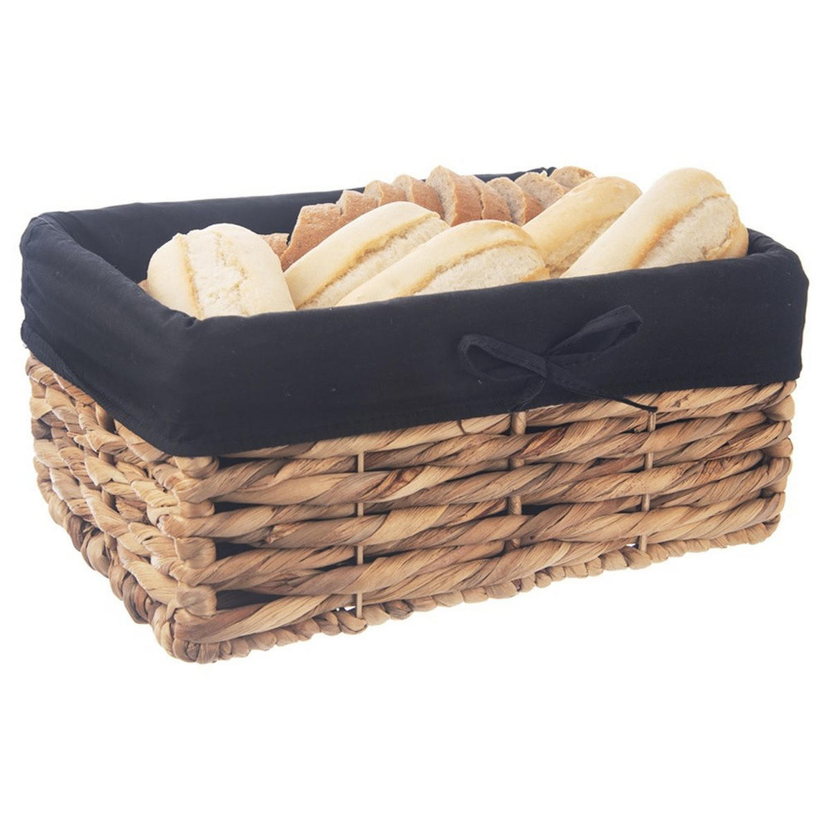 AUFBEWAHRUNGSKORB Wasserhyazinthe natur - Naturfarben, Naturmaterialien (20/14/30cm) - Orion 