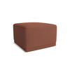 POUF Chenille Stoff Pink - Pink/Hellrosa, Kunststoff/Textil (65/40/65cm) - Makamii