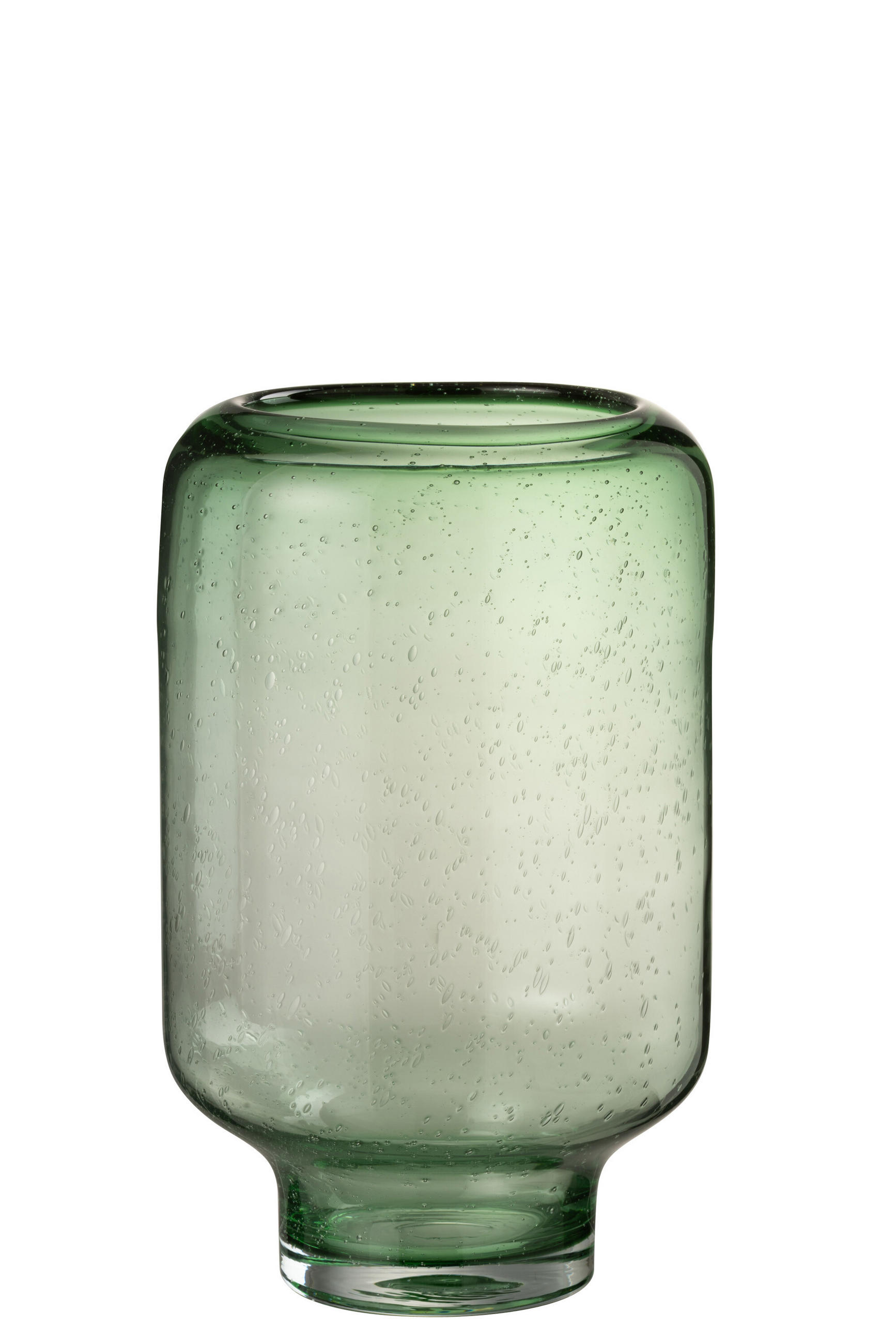 VASE NORA - Glas - Grün - L - Ø 22 cm - Grün, Glas (22/36cm) - J-Line