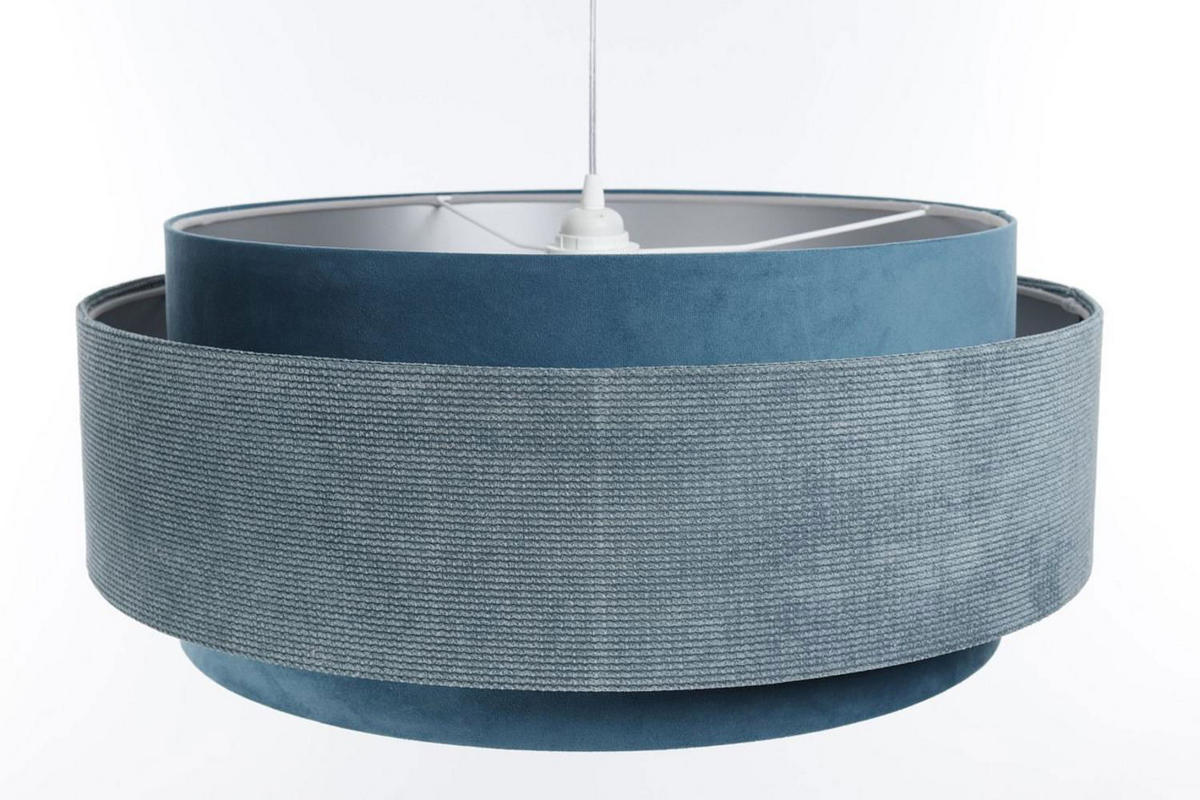 HÄNGELEUCHTE Blau 60/25 cm - Blau, Kunststoff (60/1/25cm) - ONZENO