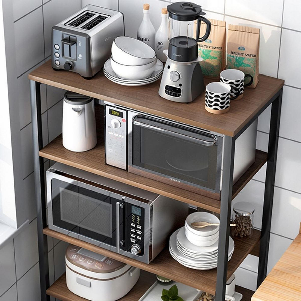 BÜCHERREGAL, braun 60/160/30 cm - Braun, Holzwerkstoff (60/160/30cm) - Rexo