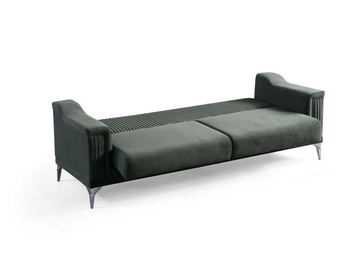 SOFA Versus 2-Sitzer Grün - Grün, Kunststoff/Textil (180/84/90cm)