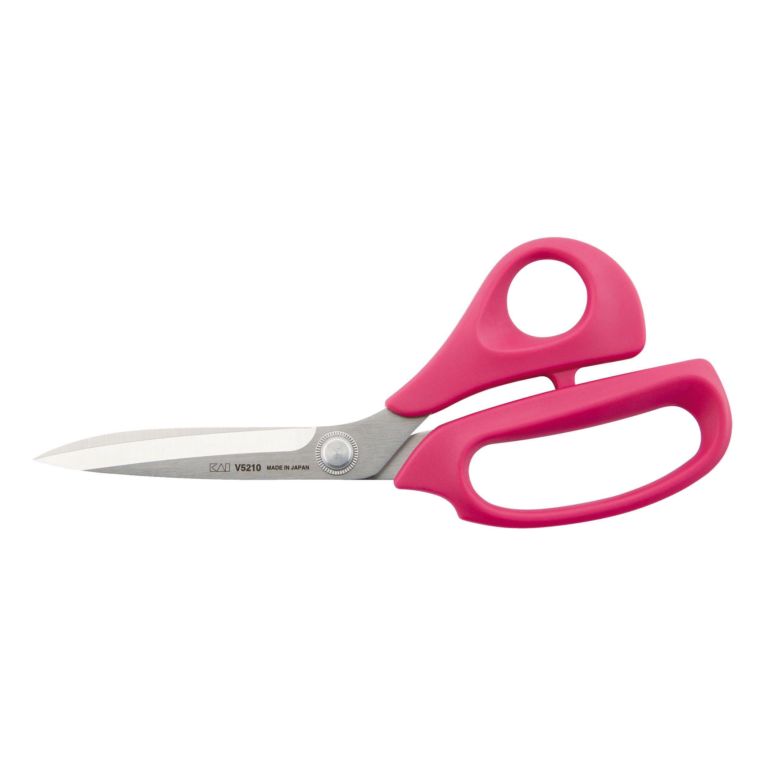 ALLROUNDSCHERE V5000 Pink Edition mit Schutzkappe, 21 cm - Pink, Metall (27/12/3cm) - Kai Messer