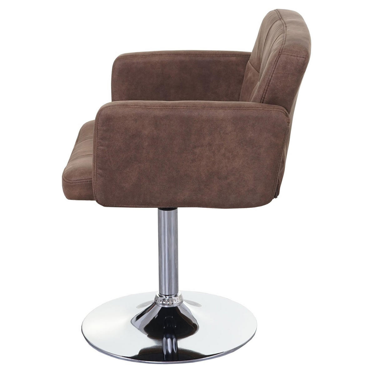 ESSZIMMERSTUHL Braun - Braun, Textil (60/80/55cm) - MCW