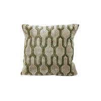 DEKOKISSEN Jembana Grün 45/45 cm - Grün, Textil (45/45cm) - Light & Living