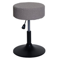 HOCKER taupe - Taupe, Textil (37/57/37cm) - MCW