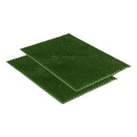 OUTDOOR FUßMATTE SEASON 2ER SET - Grün, Textil (40/60cm) - Astra