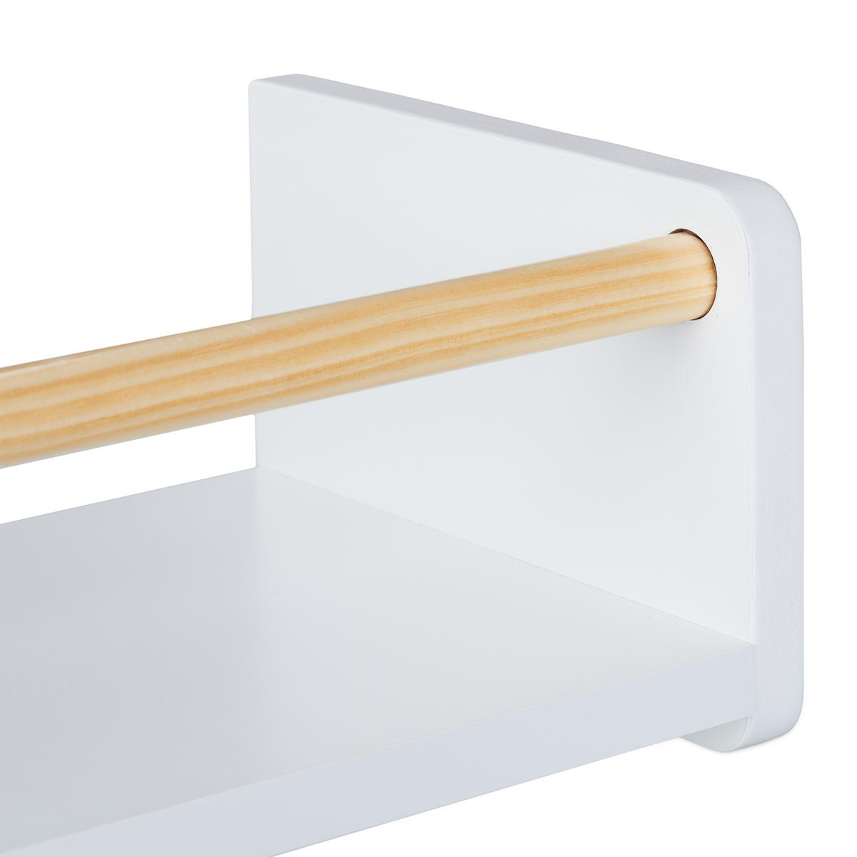3XKINDERREGAL - Weiß, Holz/Holzwerkstoff (50/12/18cm) - Relaxdays