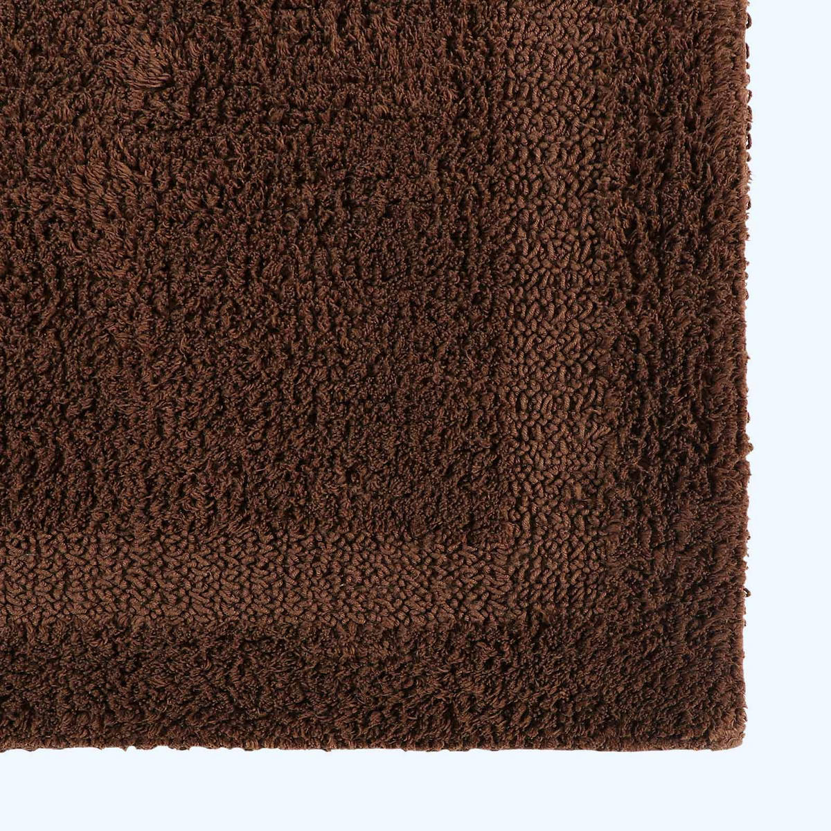BADGARNITUR 2-tlg. Badematte & WC-Vorleger, 100% Baumwolle - Braun, Textil (80/50cm) - Homescapes