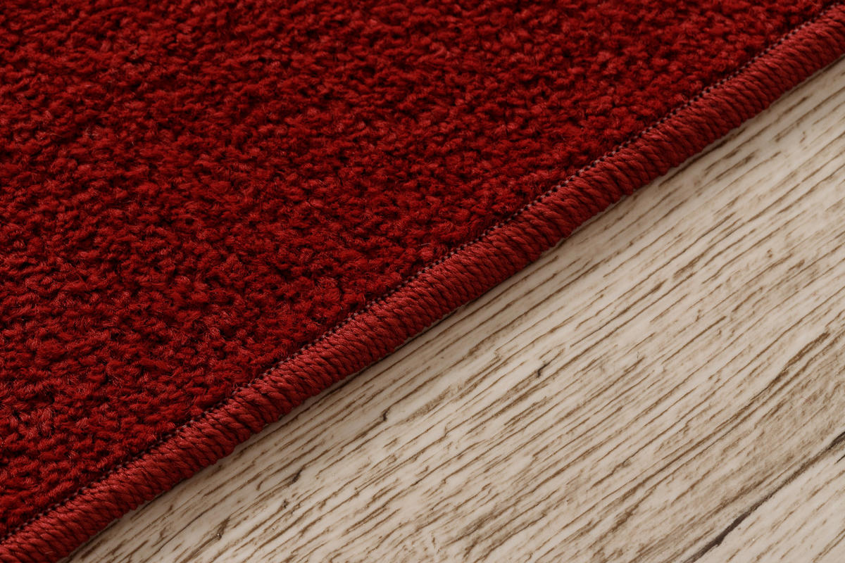 LÄUFERBODEN ETON 100/150 cm - Rot, Textil (100/150cm) - rugsX
