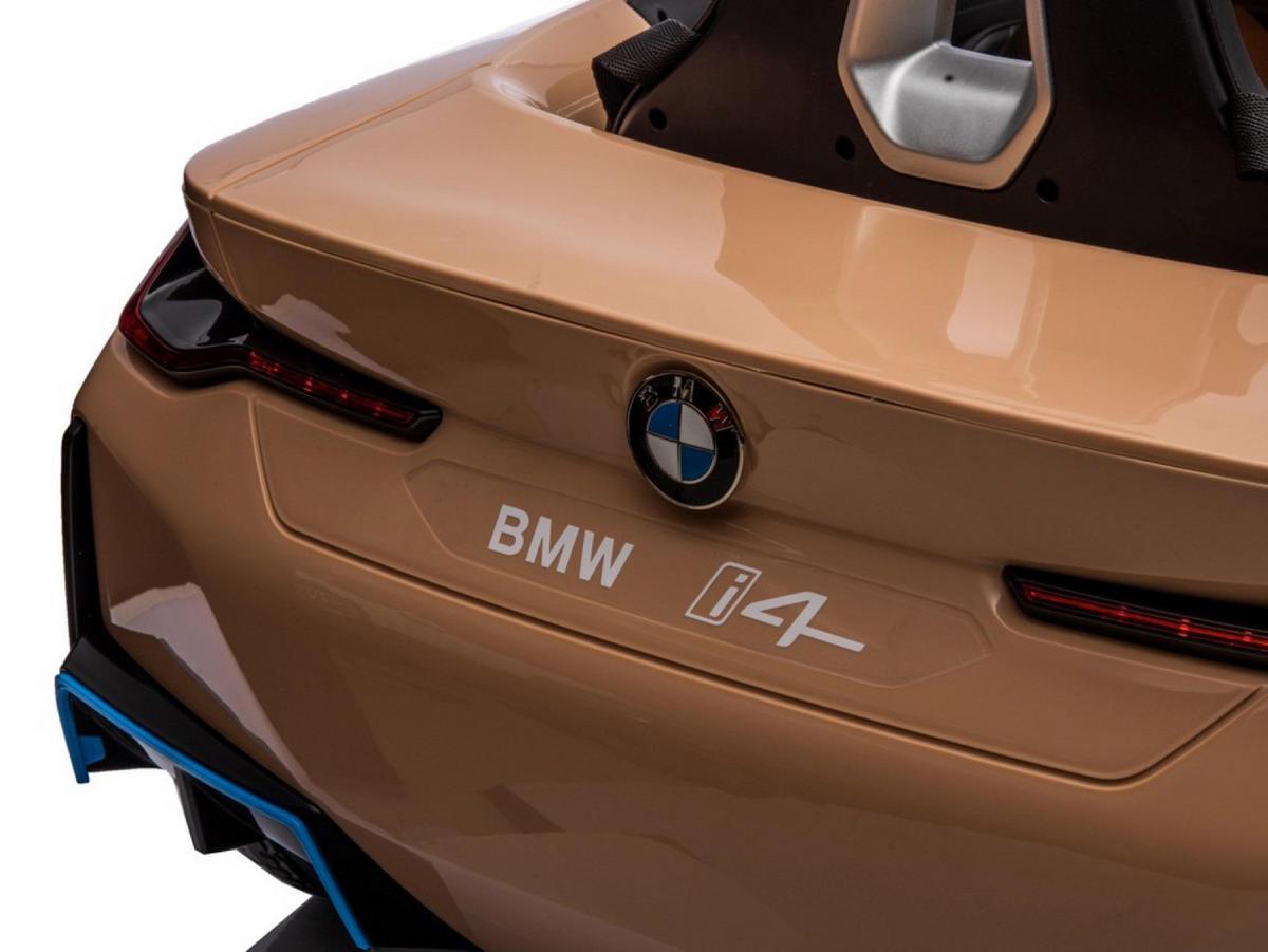 KINDER ELEKTROAUTO BMW i4 bronze - Bronzefarben, Kunststoff (115/67/54cm) - TPFLiving
