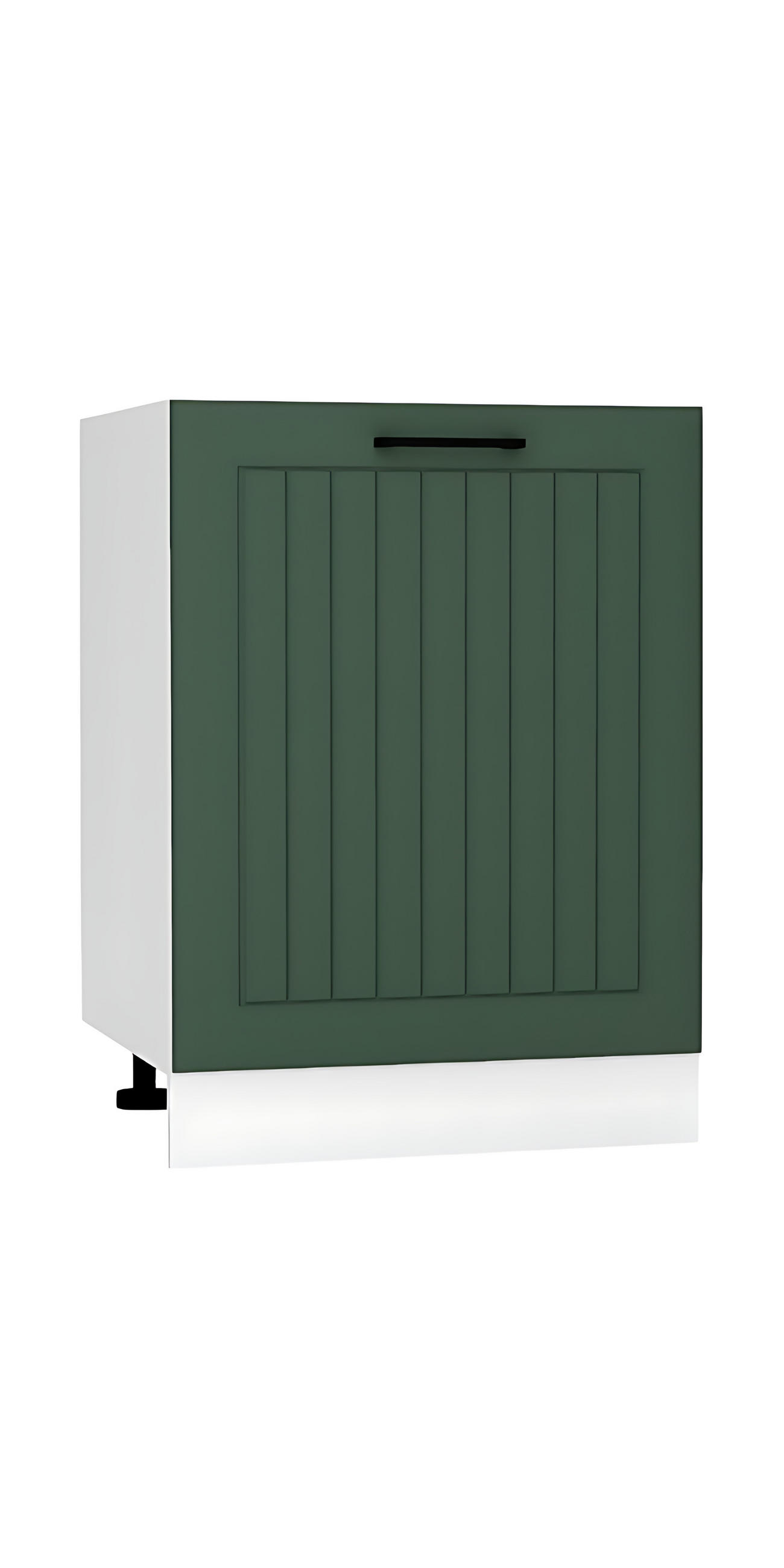 SPÜLENUNTERSCHRANK D60ZL S/1 - Arvion - Praktischer Stauraum unter der Spüle - Grün, Holz/Metall (60/82/52.4cm) - ROYAL24_MARKT