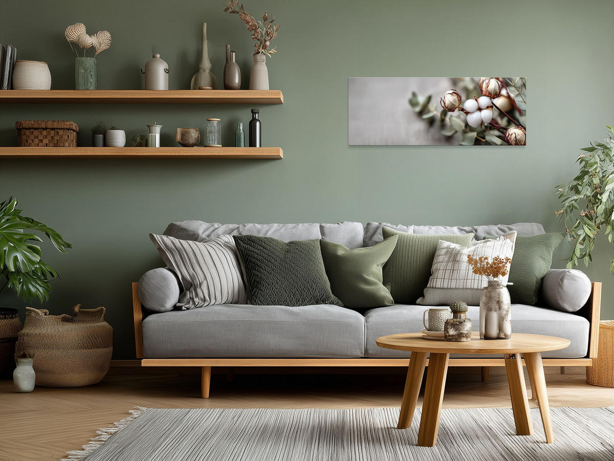 GLASBILD 80x30 cm Stillleben Natur - Beige, Glas (80/30cm) - artissimo