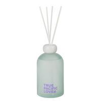 RAUMDUFT MELLOW MOOD True Pacific Love - Türkis, Glas/Naturmaterialien (11/37/11cm) - Butlers