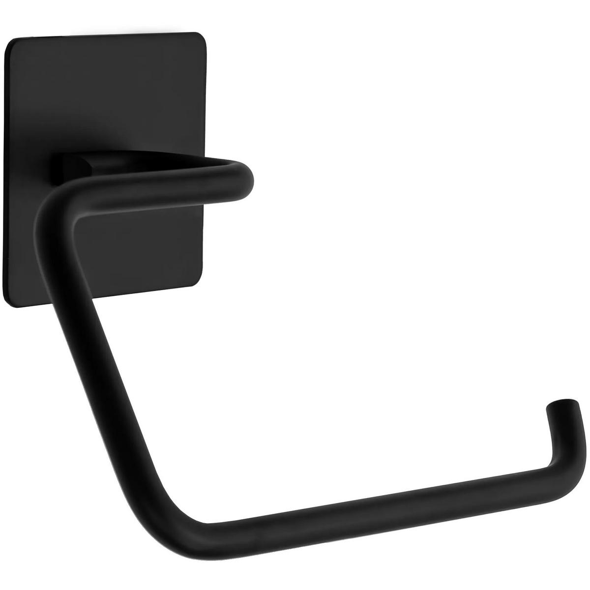 HALTER Für Toilettenpapier Rea Black 322191a Moon - Schwarz, Metall (8/10/14.5cm) - REA