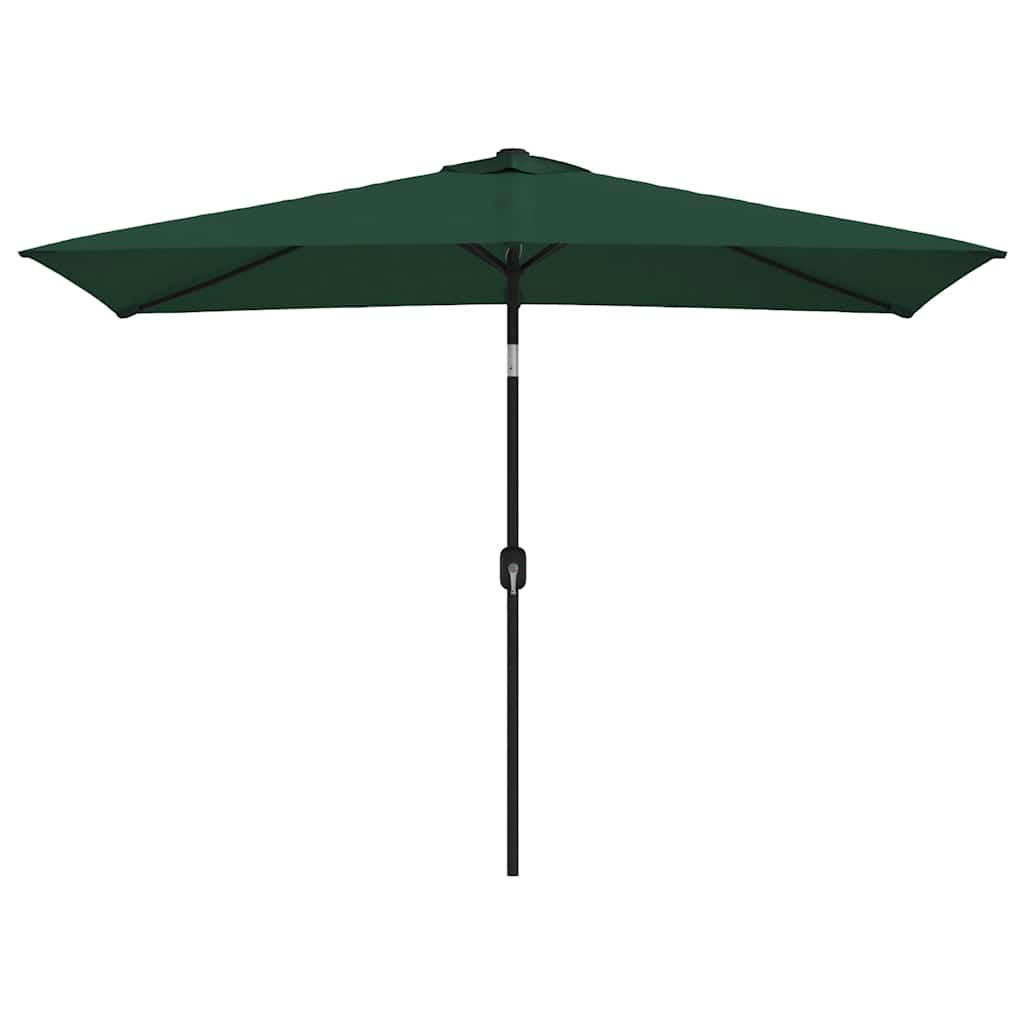SONNENSCHIRM 200/300 Cm Grün Rechteckig - Grün, Textil (300/200cm) - vidaXL