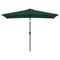 SONNENSCHIRM 200/300 Cm Grün Rechteckig - Grün, Textil (300/200cm) - vidaXL