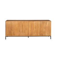 SIDEBOARD Madison Braun 45/210/85 cm - Braun, Holz (210/85/45cm) - Starfurn
