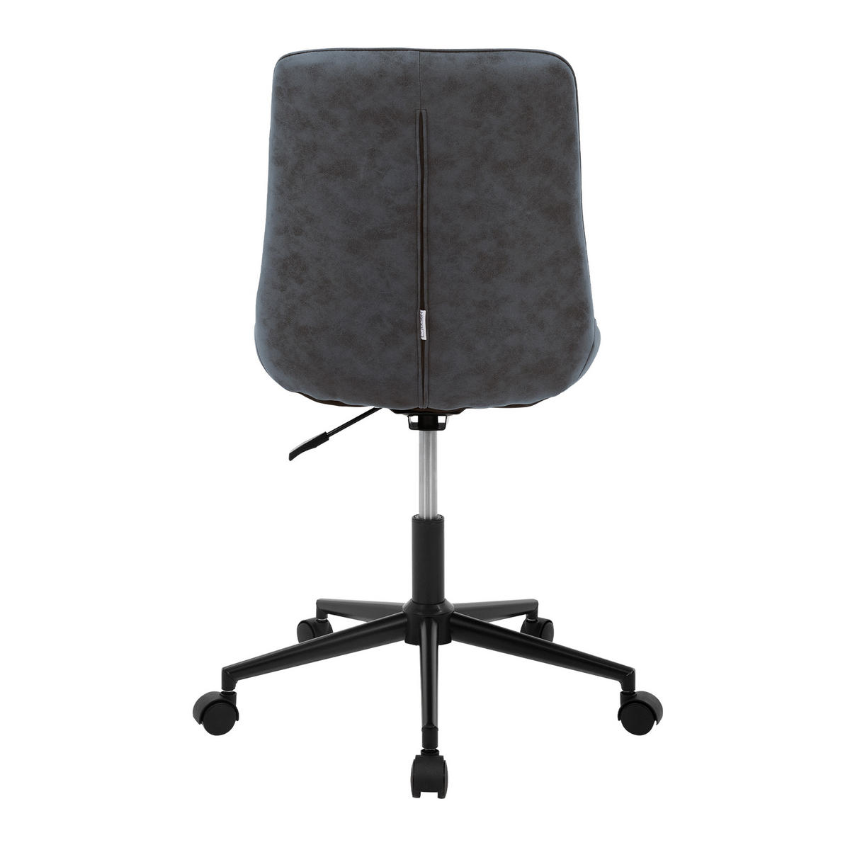 BÜROSTUHL Kunstleder anthrazit - Anthrazit, Metall (53/97/60cm) - ML-DESIGN
