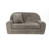 KINDERSOFA MINI aus Kuschel-Cord in Braun - Braun, Textil (78/45/40cm) - Fortisline
