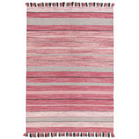 NATUR TEPPICH KELIM KALLEEN - Rosa, Textil (70/140cm) - Pergamon