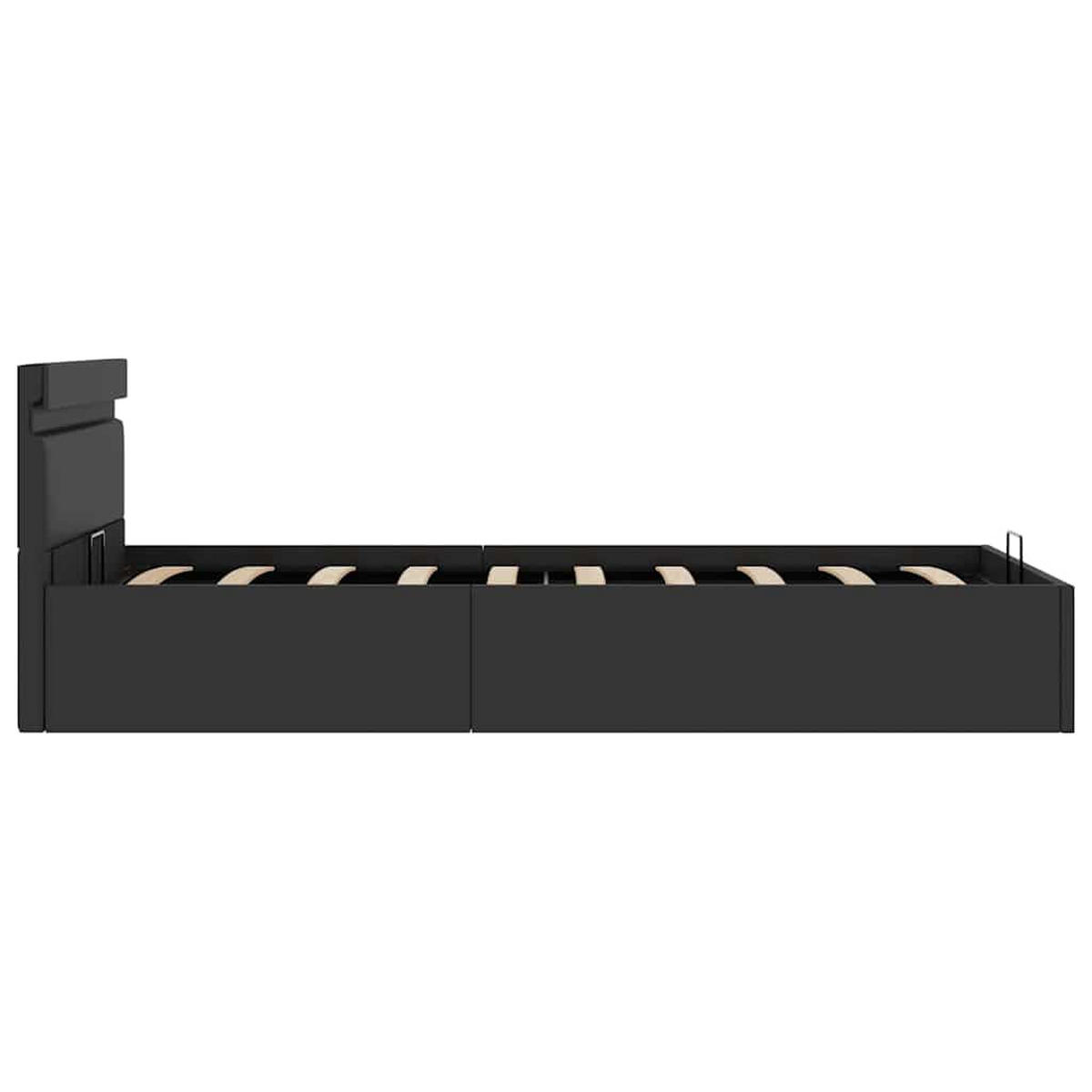 METALLBETT Janning 97/212 cm - Schwarz, Metall (90/200cm) - Nettlife