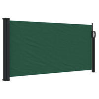 SEITENMARKISE Ausziehbar Dunkelgrün 100/300 Cm - Grün, Textil (100/300cm) - vidaXL