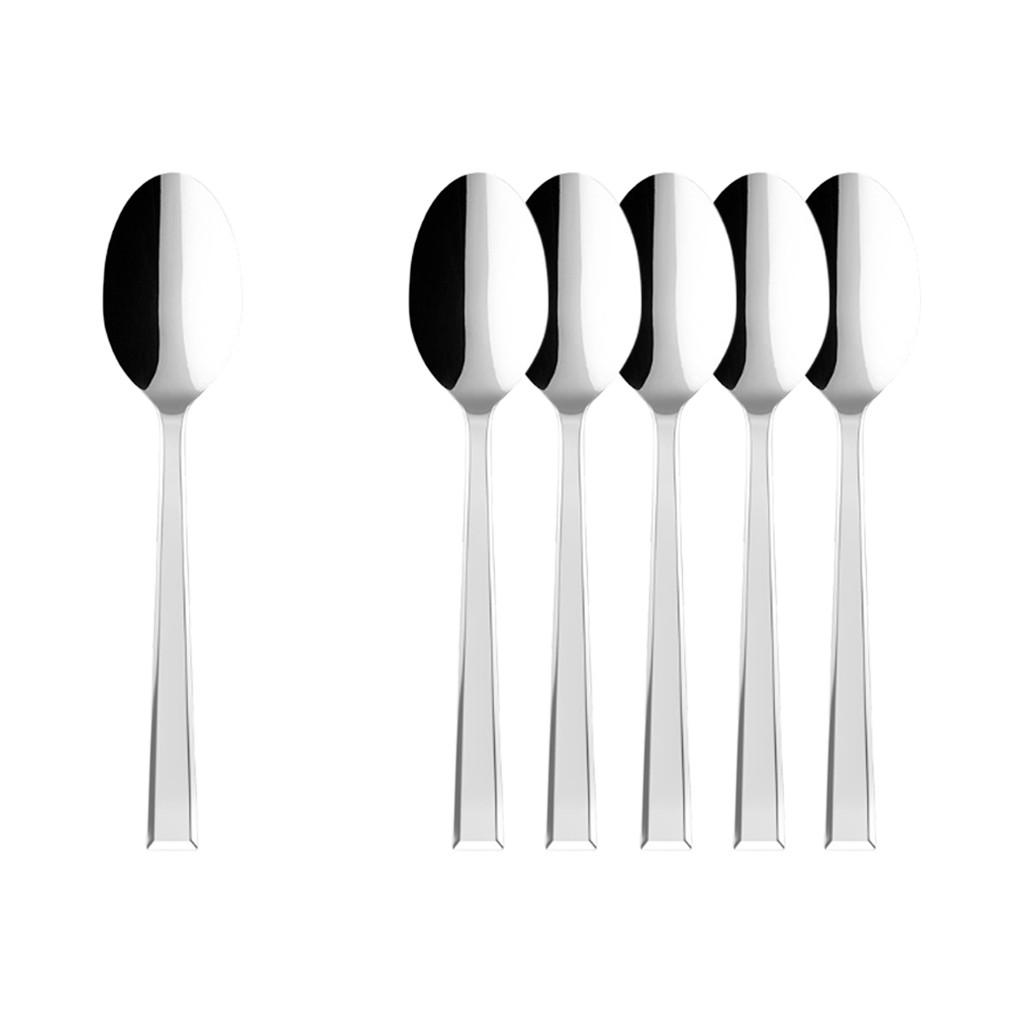 TAFELLÖFFEL Victor silber 204 mm 6er Set - Silberfarben, Metall - Villeroy & Boch
