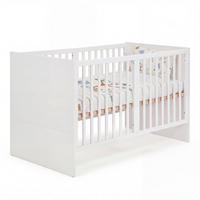 BABYBETT Lilo 70 x 140 cm - Weiß, Holzwerkstoff (70/140cm) - Roba