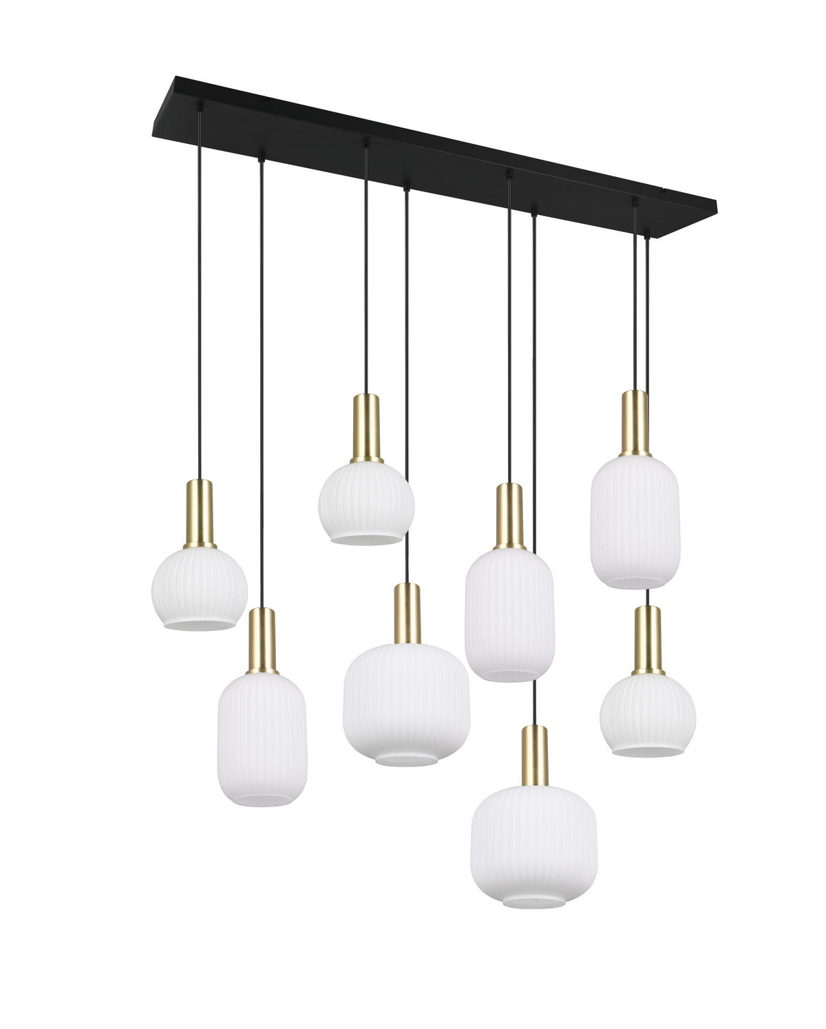 HÄNGELAMPE DIVA - Gold - 0/0/150 cm - Goldfarben, Metall (120/120/150cm) - Trio Leuchten