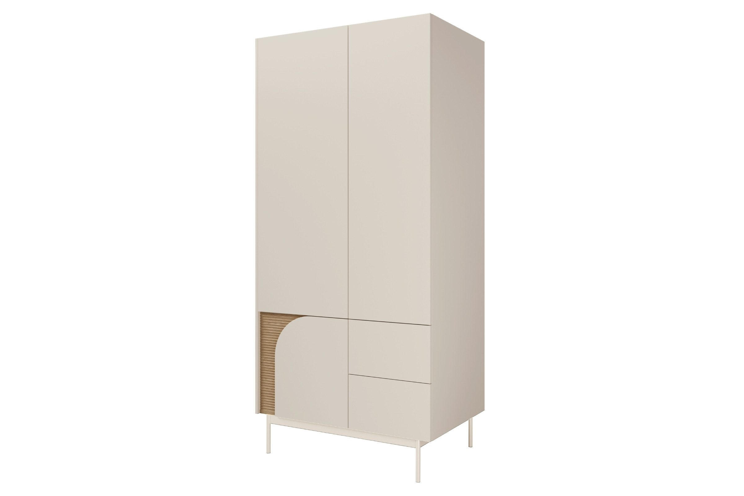 Deine Möbel 24 Kleiderschrank Kaschmir 92x195x60 cm