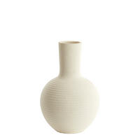 VASE Ulloa Weiß Ø28,5/42 cm - Weiß, Keramik (42cm) - Light & Living