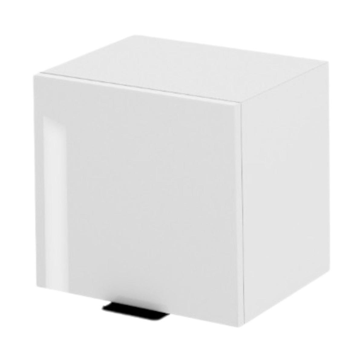 HÄNGESCHRANK – 40 cm – N40 – Lunara – Weiß Hochglanz - Weiß, Holzwerkstoff (40/36/30cm) - hi-markt