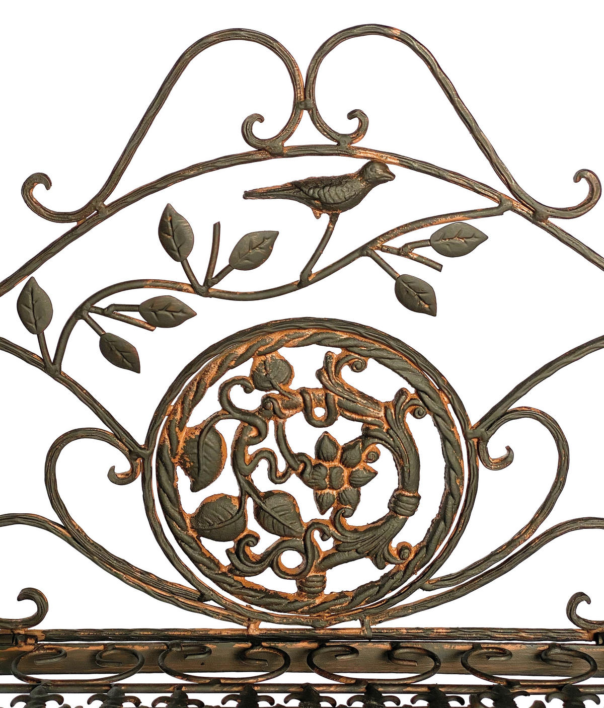 REGAL Metall Klappbar Braun Antik 123 cm - Braun, Metall (55/123/25cm)