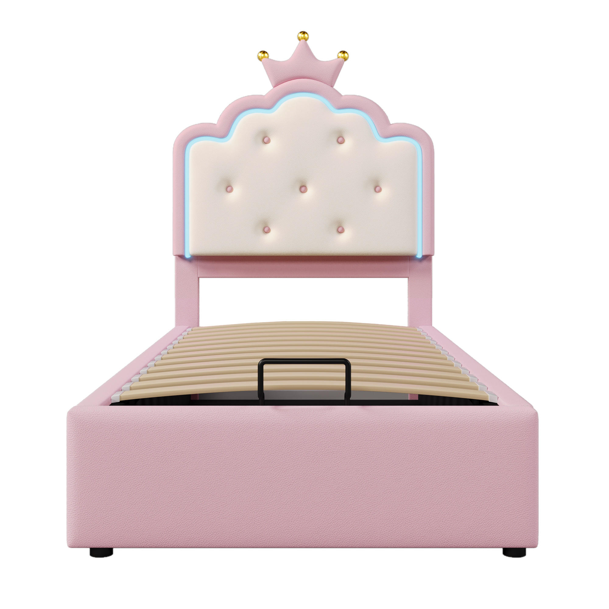 XXXLutz Polsterbett Pink