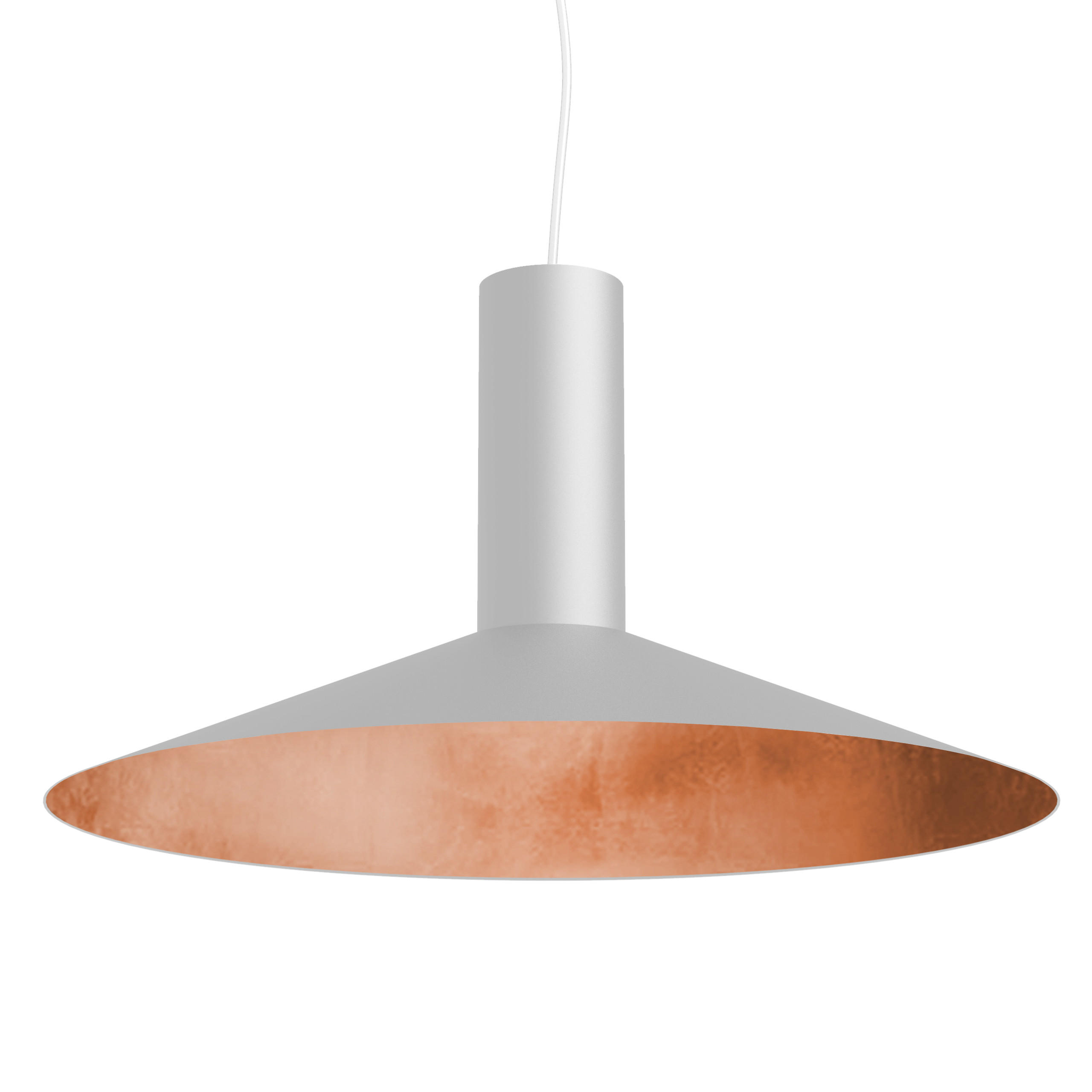 HÄNGELEUCHTE - Kupferfarben, Metall (40/40/22cm) - Lumicom