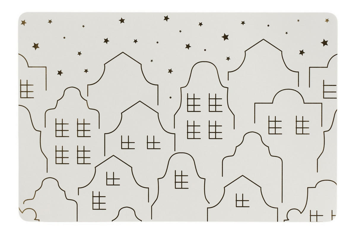 DEKORATIVES TISCHSET Noliso - Multicolor, Kunststoff (28.5/43.5/1cm) - home&you