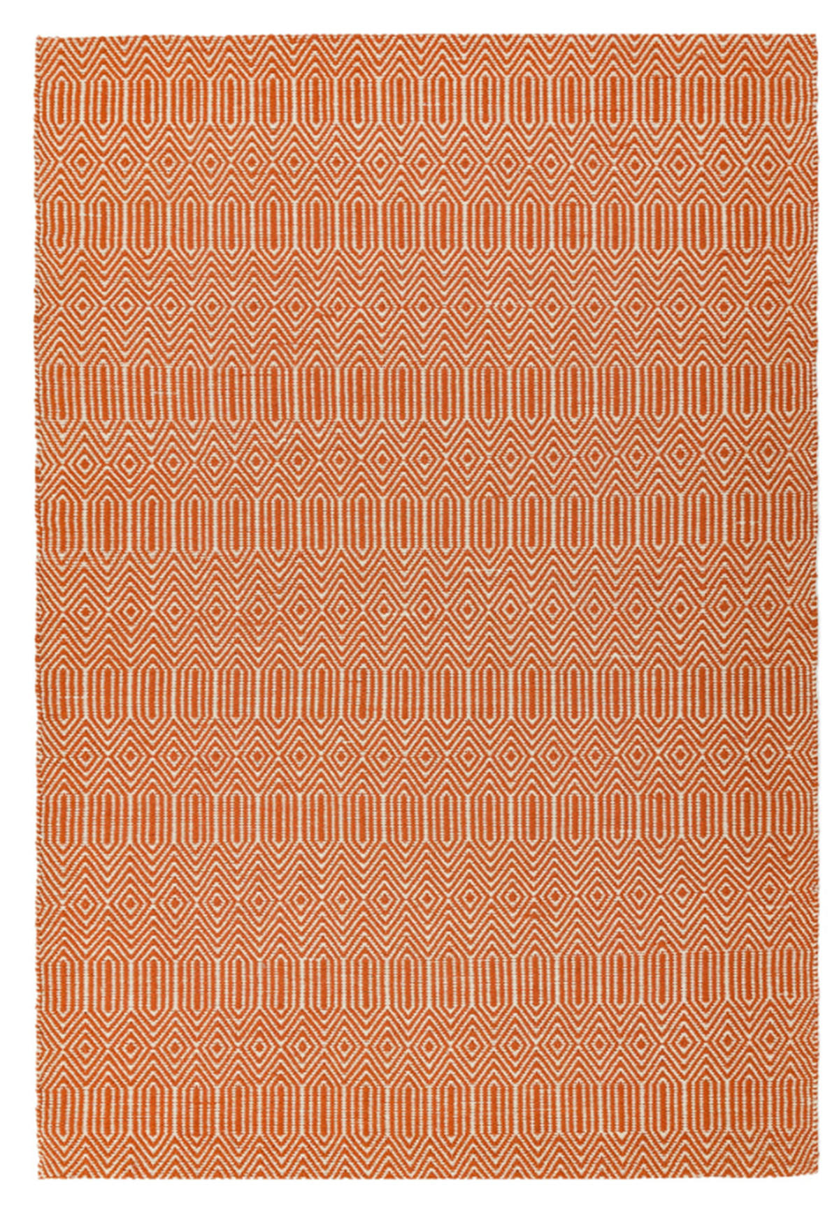 TEPPICH handgewebt Berber Wolle & Baumwolle SILWAN Orange 100 x 150 cm - Orange, Naturmaterialien (100/150cm) - Novatrend