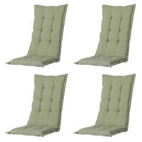 GARTENSTUHLKISSEN Panama 123/50 cm 4er-Set - Hellgrün, Textil (50/7/123cm) - Madison