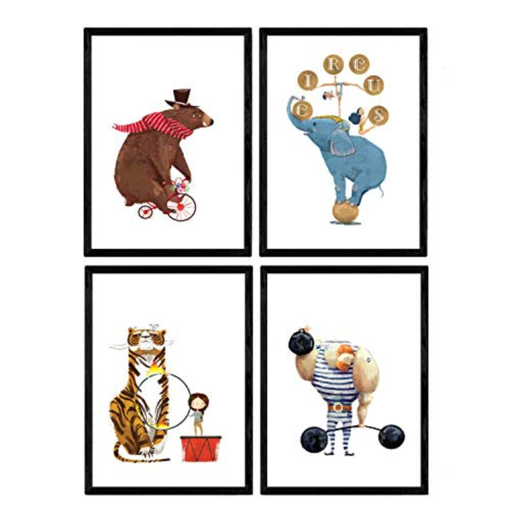 Nacnic Poster Schwarz 29.7x3 cm