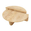 COUCHTISCH 2-teilig - Naturfarben hell - ALOEVA - Naturfarben, Holz (90/60/30cm) - Vente-Unique