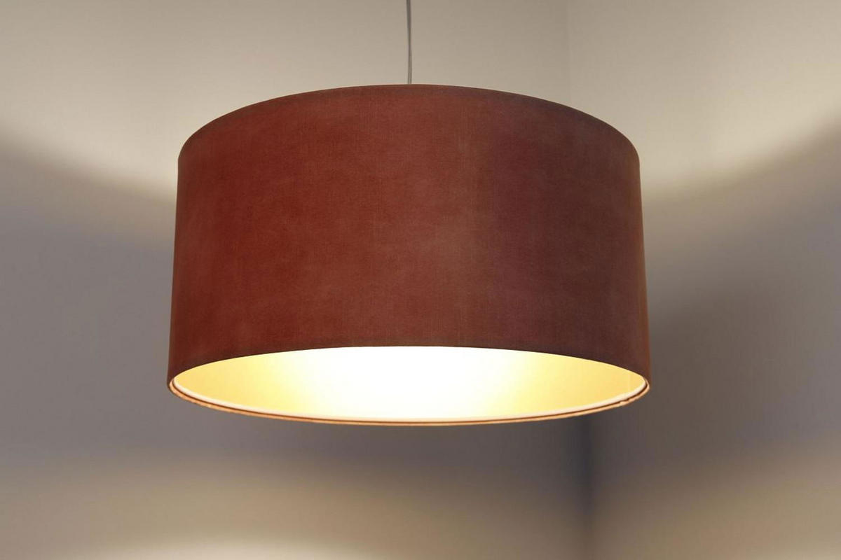 HÄNGELEUCHTE Gold 50/25 cm - Pink/Goldfarben, Kunststoff (50/0.6/25cm) - ONZENO