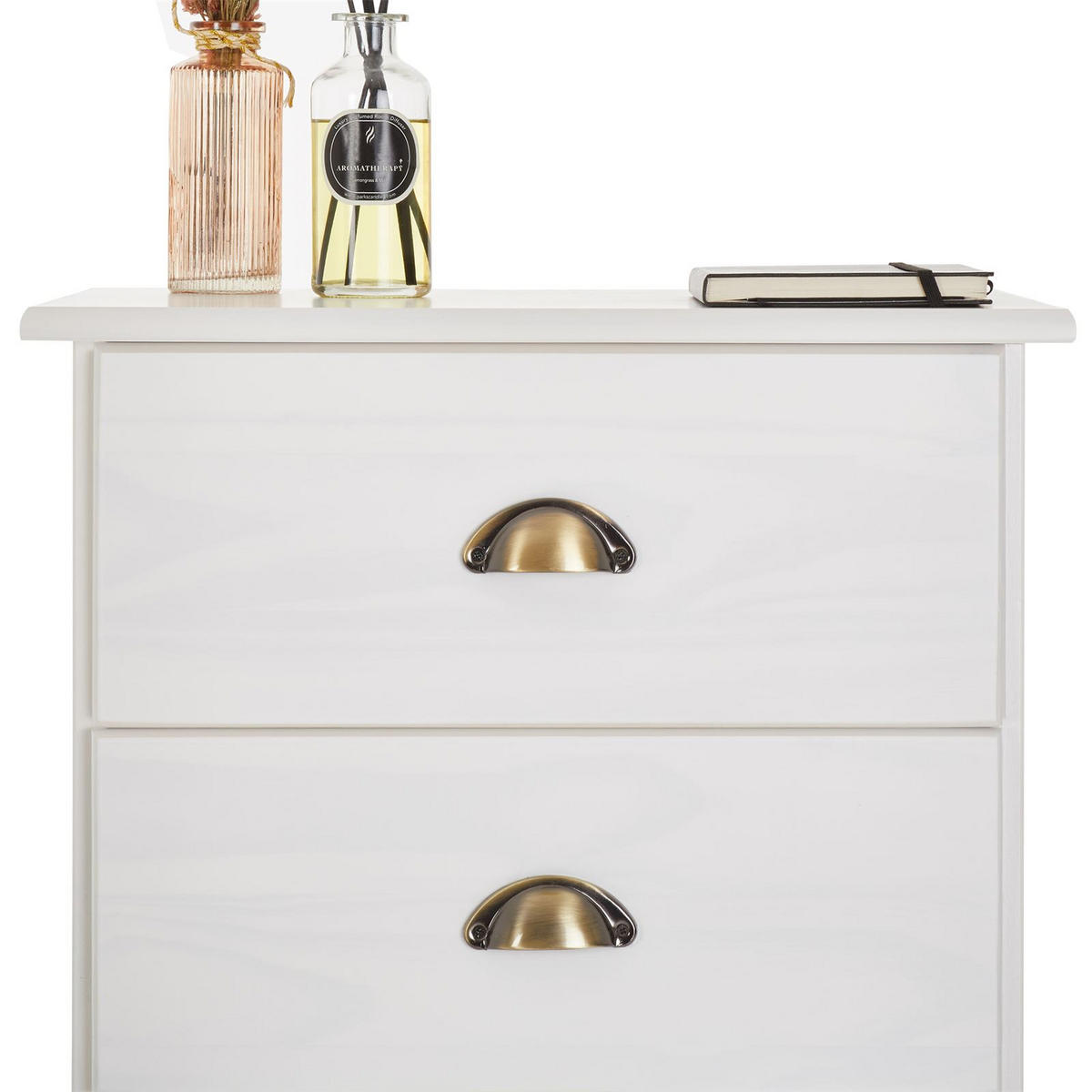 APOTHEKERKOMMODE COLMAR - Weiß, Holz (49/114/39cm) - IDIMEX