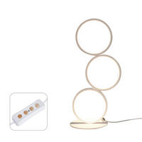 TISCHLAMPE Mirabel 38/17.5/1.7 cm - Weiß, Metall (38/17.5/1.7cm) - ZMH