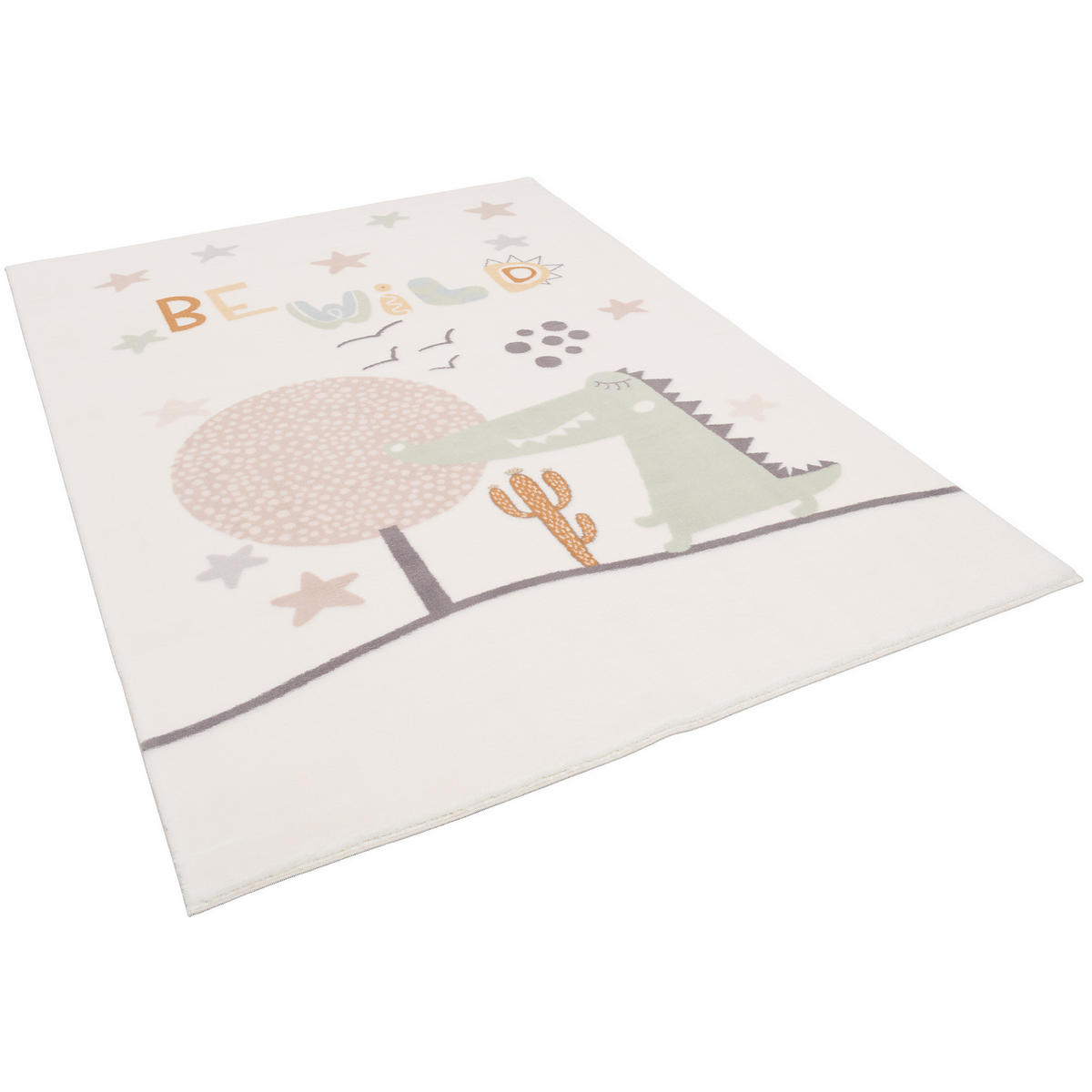 SUPER SOFT FELLTEPPICH PEARL KIDS BE WILD - Multicolor, Textil (140/200cm) - Pergamon