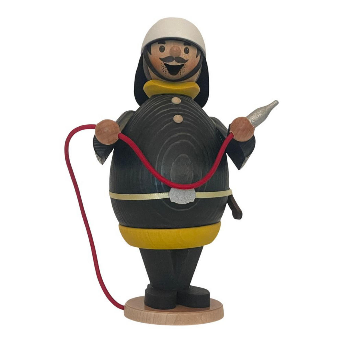 RAUCHMANN Max als Feuerwehrmann 16 cm - Multicolor, Holz (10/16/10cm)