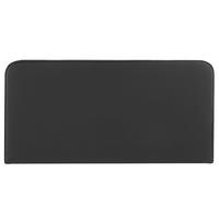 KOPFTEIL RIVEN 140X190 CM - Schwarz, Textil (140/68/6cm) - IDIMEX